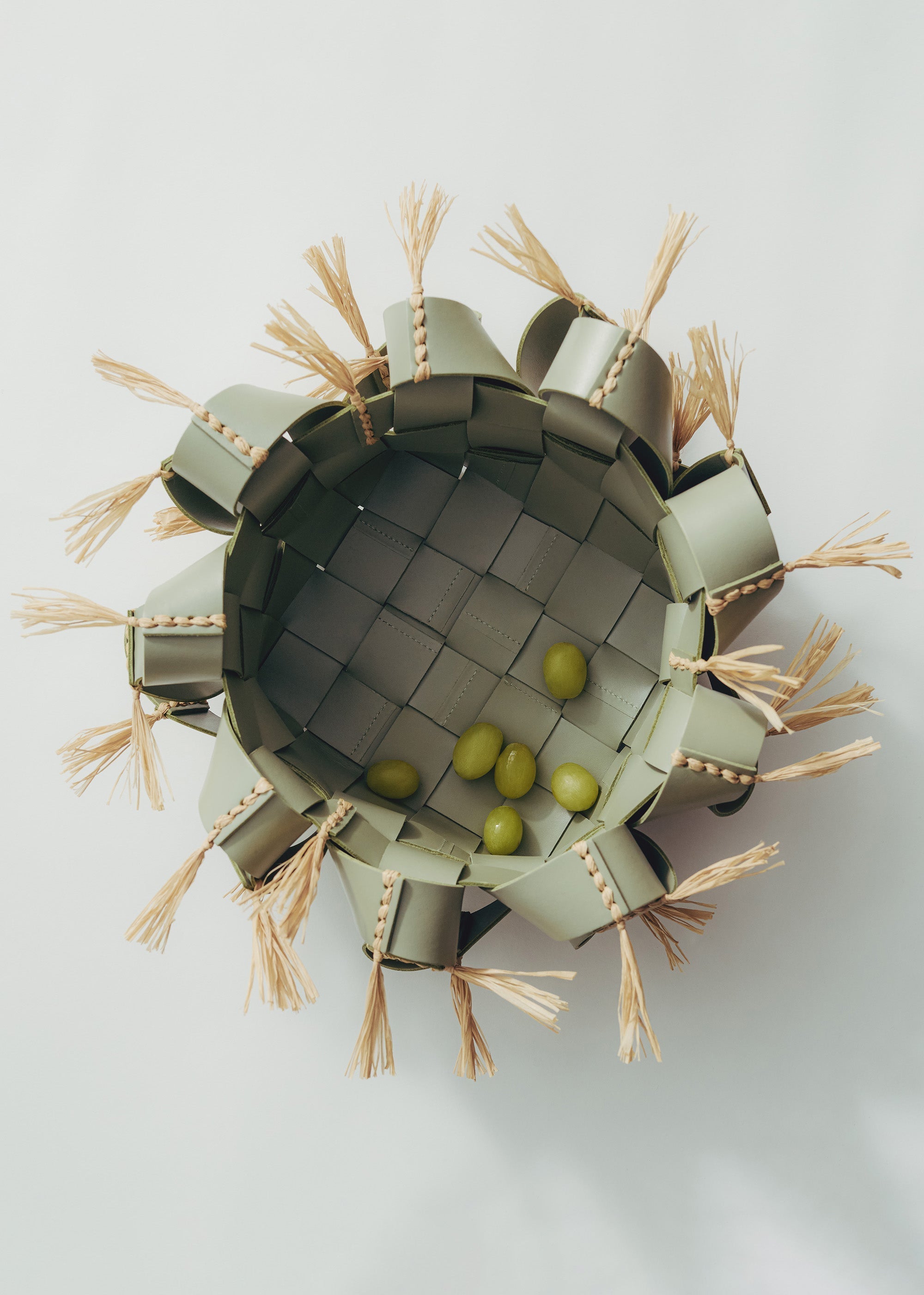 Yni basket - Olive