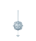 Button Bow Sphere - Cloud